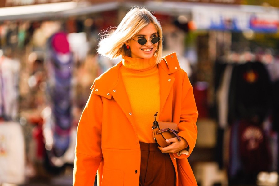 З чим носити помаранчевий колір
